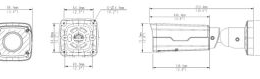 CQT-IPC-B232-5ZF-L Caméra IP tube C Q-IT 5MP@20ips 0,01Lux Objectif autofocus 2.8~12mm (105,3~25,4°) Infrarouge 50m Utilisation int/ext IP67 H.264/265 Contrejour D-WDR, BLC & HLC Ultra POE 250m ONVIF Profil S/T Garantie 24 mois