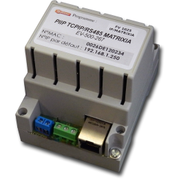 Interface de connexion RS232/IP pour centrales PASSAN et MATRIXIA