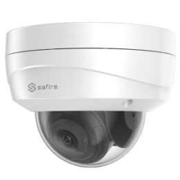 Caméra IP 4 Megapixel 1/3" Progressive Scan CMOS Objectif 2.8 mm Compression H.265+|H.264+ Protection IK10 Anti-vandalisme IR LEDs Portée 30 m