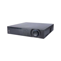 Enregistreur numérique haute résolution hybride - 4 CH caméras IP et 4 CH caméras analogiques - 4 CH audio/ 4 CH loop - Multiplexe - H.264 - Résolution IP 100FPS@1080P - Résolution analogique 960H en temps réel - Codage 100 FPS -