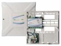 Centrale d'alarme intrusion xGen 8 entrées extensibles à 256 avec IP coffret plastique. 32 partitions. Transmetteur digital et vocal intégré. 256 utilisateurs avec 4 niveau de profils. Serveur web intégré. UltraSync application et