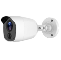 Caméra bullet HDTVI  5Mpx PRO 5 Mpx high performance CMOS - Objectif 2,8 mm -Detection avec PIR REEL avec envoi d'alarme à l'enregistreur compatible Safire par câble coaxial - Étanche IP67