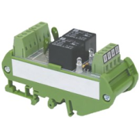 Module relais rail din 24v ac/dc 2 relais max. 250v ac / 10a - 30v dc / 10a