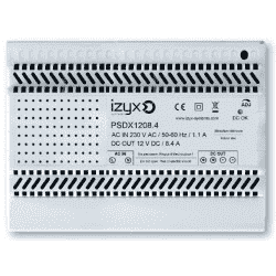 alimentation secourue rail din 100-240v ac / 12v dc / 3.5a - 7 modules