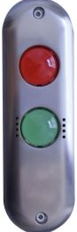 Platine de signalisation rouge / vert & buzzer 12/24v ac/dc ip 54