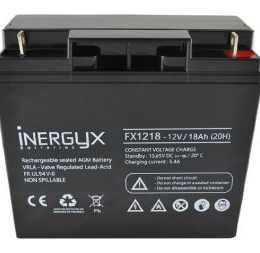 Batterie rechargeable vrla 12v / 18 ah - bac fr ul94 v-0 - 181 x 77 x 167 mm