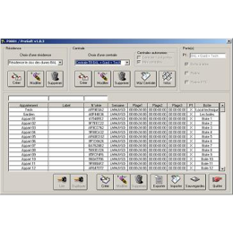 Logiciel de programmation pour centrale T HEXAC C12 et T HEXA C22 (HEXACT)