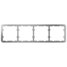 Cadre pour deux interrupteurs  AJA-SIDEBUTTON + deux AJA-CENTERBUTTON