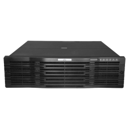 Enregistreur NVR pour caméra IP - Gamme Pro - 64 CH video | 12 Mpx - Prend en charge 2 cartes décodeurs - Bande passante 384 Mbps - Prend en charge 16 disques durs | RAID