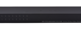 Amplificateur vidéo 16E/32S Distributeur PAL/AHD/CVI/TVI 16 fois : 1 entrée vers 2 sorties PAL/AHD/CVI/TVI