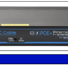 Switch 60W- 4×1Gbps/POE+ & 2×1Gbps