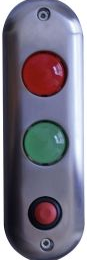 Platine dappel et de signalisation rouge / vert 12/24v ac/dc ip 54