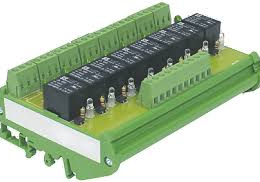 Module relais rail din 48v ac/dc 8 relais max. 250v ac / 10a - 30v dc / 10a