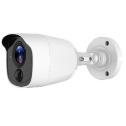 Caméra bullet HDTVI  5Mpx PRO 5 Mpx high performance CMOS - Objectif 2,8 mm -Detection avec PIR REEL avec envoi d'alarme à l'enregistreur compatible Safire par câble coaxial - Étanche IP67