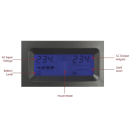 VDO-UPS1000VA-4 Onduleur monophasé - Puissance 1000VA/600W - Entrée 220~240 Vac /Sortie 230 Vac - 4 sorties SAI/UPS protégées - Temps de recharge 6~8 h - 2 batteries plomb-acide scellées