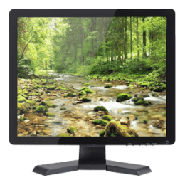 Moniteur LED 19 SAFIRE - Conçu pour la vidéosurveillance - Format 4:3 - VGA, HDMI, SVIDEO, BNC  - Résolution 1280x1024