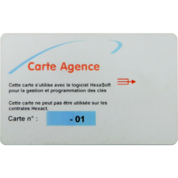 Carte agence sans logo T HEXA SOFT/HEXACT WEB