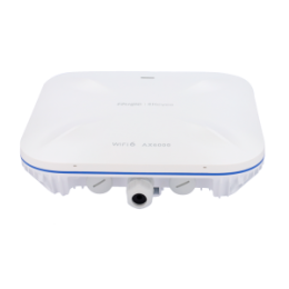 REY-RG-RAP6260H Point d'accès omnidirectionnel Wi-Fi 6 haute densité Convient pour l'extérieur IP68 Prend en charge 802.11a/b/g/n/ac/ax Vitesse de transmission jusqu'à 6 000 Mbps Antenne MIMO 4x4