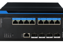 Switch industriel 240W- L3 - 8×1Gb/POE+& 4×SFP 1/10Gb