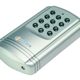 Clavier radio encode 433 mhz a contact anti arachement