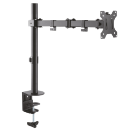 Support pour moniteur LCD Installation sur table Inclinaison à 90º Rotation à 360º Hauteur ajustable 531 mm Charge maximale 8 Kg Écrans 13 "~ 32"