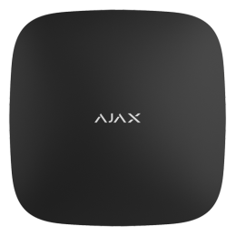 Ajax - Centrale sans fil double voie GPRS/LAN - Bidirectionnel - Certificat de grade 2 - Protocole Jeweller 848MHz - Antenne interne espace libre 2000 m - Supervision depuis 12 s - Tamper anti-ouverture - Anti-inhibition - Batteri