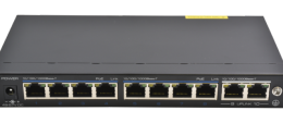 Switch 120W- 8x1Gbps POE + & 2x1Gbps