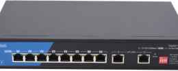 Switch 120W- 8×1Gbps/POE+ & 2×1Gbps