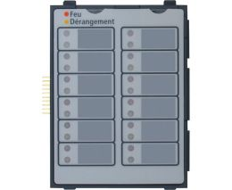 Module  M12DM CMSI 8000 12 zones de déclencheurs manuels en CMSI de type B