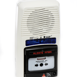 TABLEAU ALERTE PPMS A PILE RADIO AVEC REPETEUR