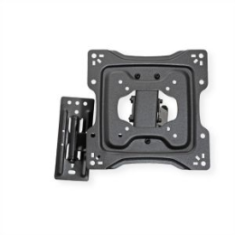 VAL-17991143 Support pour moniteu LCD pivotant permet de positionner de façon optimale votre écran A fixer au mur Prévu pour écrans avec fixation VESA 75 (75x75mm) et VESA 100 (100x100mm) VESA 200 (200x200mm) et VESA 200x100 Les câbles sont fi