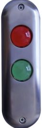 Platine de signalisation rouge / vert 12/24v ac/dc ip 54