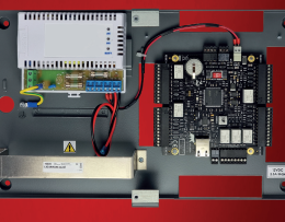 EDN-10337 Centrale 4 lecteurs -  Com Bus et IP/ LIGUARDX4 - En coffret sans alim