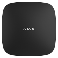 Ajax - Hub version PLUS: centrale d' alarme professionnelle Communicacion Wi-Fi, 3G Double SIM et Ethernet Sans fil 868 MHz Jeweller Jusqu`à 150 dispositifs sans fil Intégration jusqu'à 50 caméras IP Application mobile et logiciel