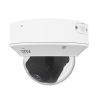 Caméra Dome IP 5 Megapixel Gamme Prime Objectif motorisé AF 2.7~13.5 mm / WDR LED IR portée 40 m | Audio et alarmes Algorithme IA | Évite les fausses alarmes Interface WEB, CMS, Smartphone et NVR