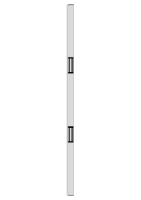 Tube em vertical 2,20m 2 x 1200 lbs 12/24v dc nf s 61-937