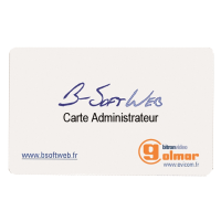 Carte administrateur B-SOFTWEB (PROXIMAN)