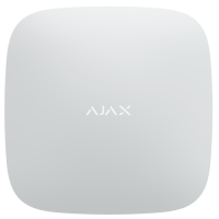 Ajax - Hub version PLUS: centrale d' alarme professionnelle Communicacion Wi-Fi, 3G Double SIM et Ethernet Sans fil 868 MHz Jeweller Jusqu`à 150 dispositifs sans fil Intégration jusqu'à 50 caméras IP Application mobile et logiciel