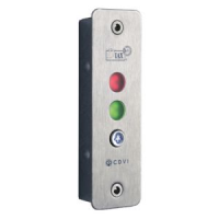 Sémaphore Inox 2 Leds Encastré