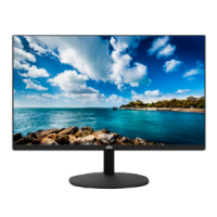 Moniteur Univew LED 24" Conçu pour la vidéosurveillance 24/7 HDMI, VGA et audio Résolution 1920x1080 Filtre de réduction de bruit Faible consommation