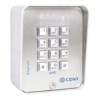 Digicode® Inox Touches En Braille - 3 Relais