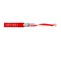 CABLE  LY9ST/SYT+1PAWG20 rouge en boite de 100 m (C2 écranté)