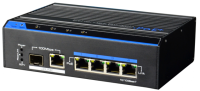 Switch industriel 60W- 4x100Mb POE + + 1x100Mb + 1SFP